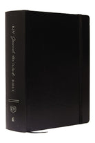 Cover image for KJV, Journal the Word Bible, Large Print, Hardcover, Black, Red Letter Edition, isbn: 9780718090791