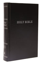 Cover image for KJV, Pew Bible, Large Print, Hardcover, Black, Red Letter Edition, isbn: 9780718096793