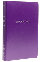Cover image for KJV, Gift and Award Bible, Imitation Leather, Purple, Red Letter Edition, isbn: 9780718097943