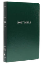 Cover image for KJV, Gift and Award Bible, Imitation Leather, Green, Red Letter Edition, isbn: 9780718097974