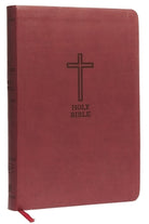 Cover image for KJV, Thinline Bible, Large Print, Imitation Leather, Red Letter Edition, isbn: 9780718098056