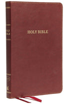 Cover image for KJV, Thinline Bible, Standard Print, Imitation Leather, Burgundy, Red Letter Edition, isbn: 9780718098247