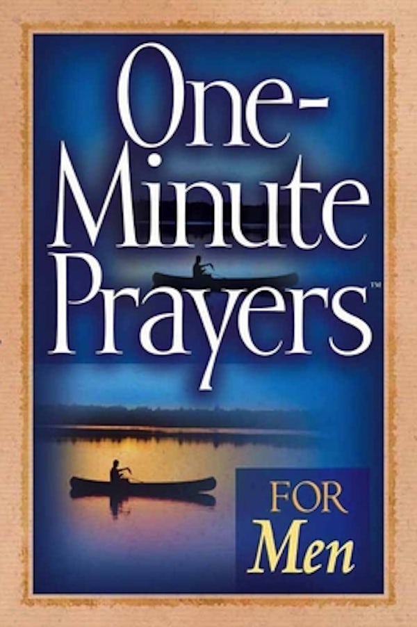 Cover image for One-Minute Prayers for Men, isbn: 9780736912877