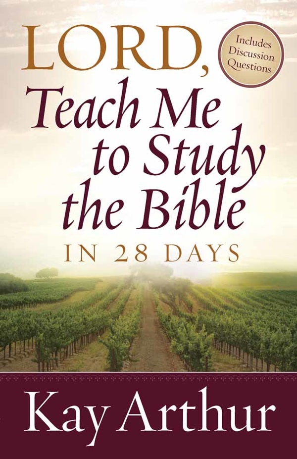 Cover image for Lord, Teach Me to Study the Bible in 28 Days, isbn: 9780736923835