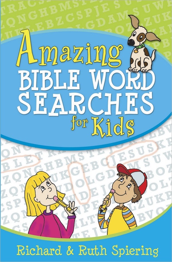 Cover image for Amazing Bible Word Searches for Kids, isbn: 9780736929615