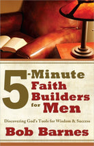 Cover image for 5-Minute Faith Builders for Men, isbn: 9780736930574