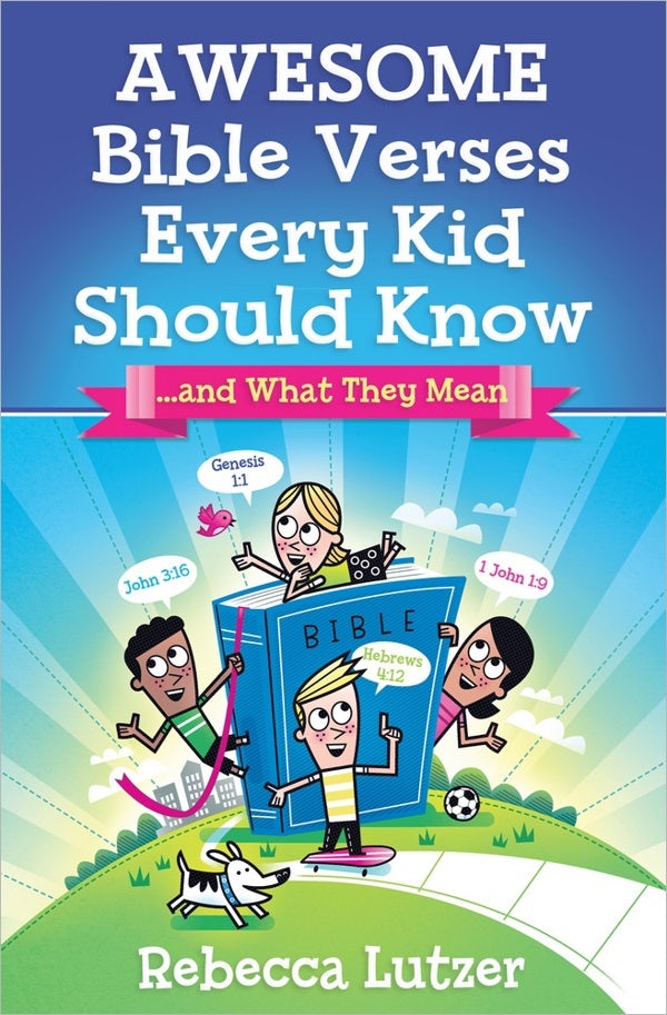 Cover image for Awesome Bible Verses Every Kid Should Know, isbn: 9780736939386