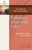 Cover image for Following Jesus with Luke, isbn: 9780736952620