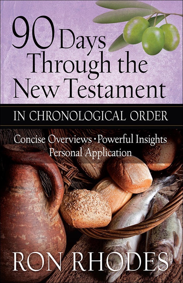 Cover image for 90 Days Through the New Testament in Chronological Order, isbn: 9780736964319