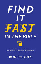 Cover image for Find It Fast in the Bible, isbn: 9780736965446
