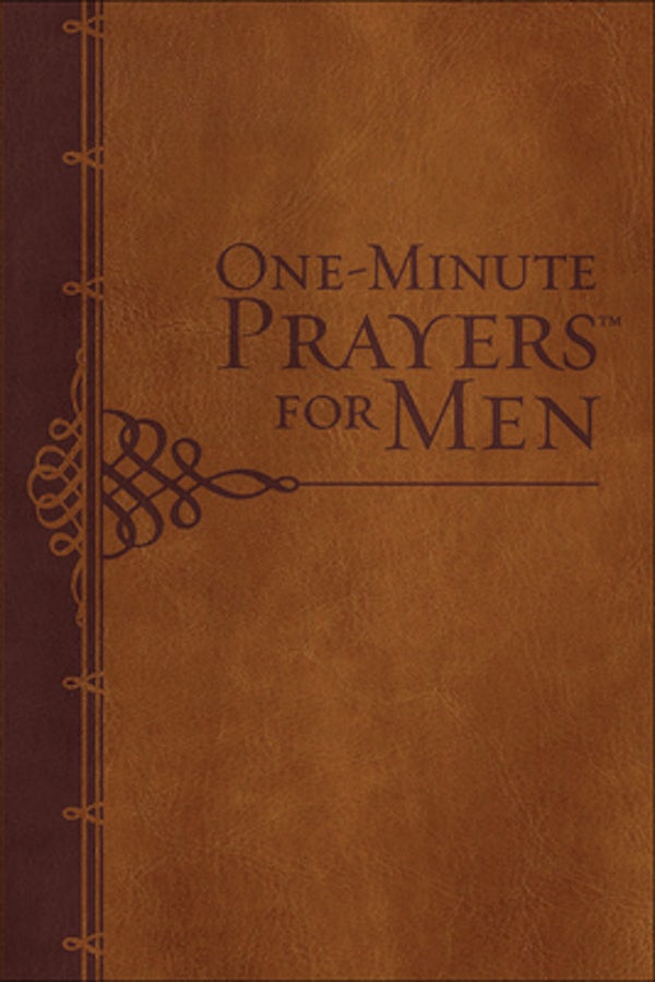Cover image for One-Minute Prayers for Men (Milano Softone), isbn: 9780736966597