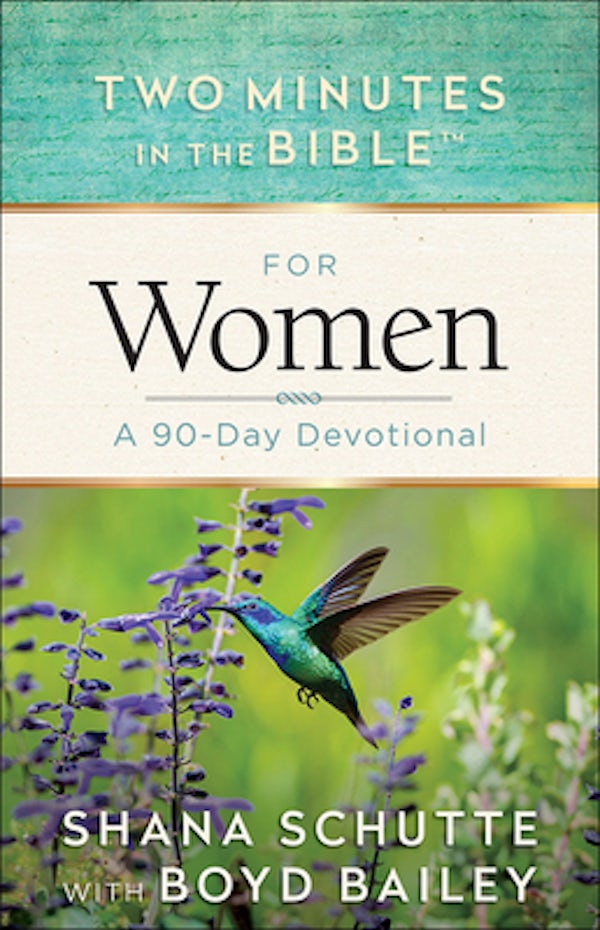Cover image for Two Minutes in the Bible for Women, isbn: 9780736967860