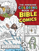 Cover image for The Awesome Coloring Book of Bible Comics, isbn: 9780736971034