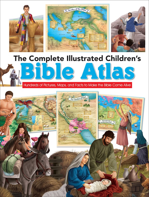 Cover image for The Complete Illustrated Children's Bible Atlas, isbn: 9780736972512