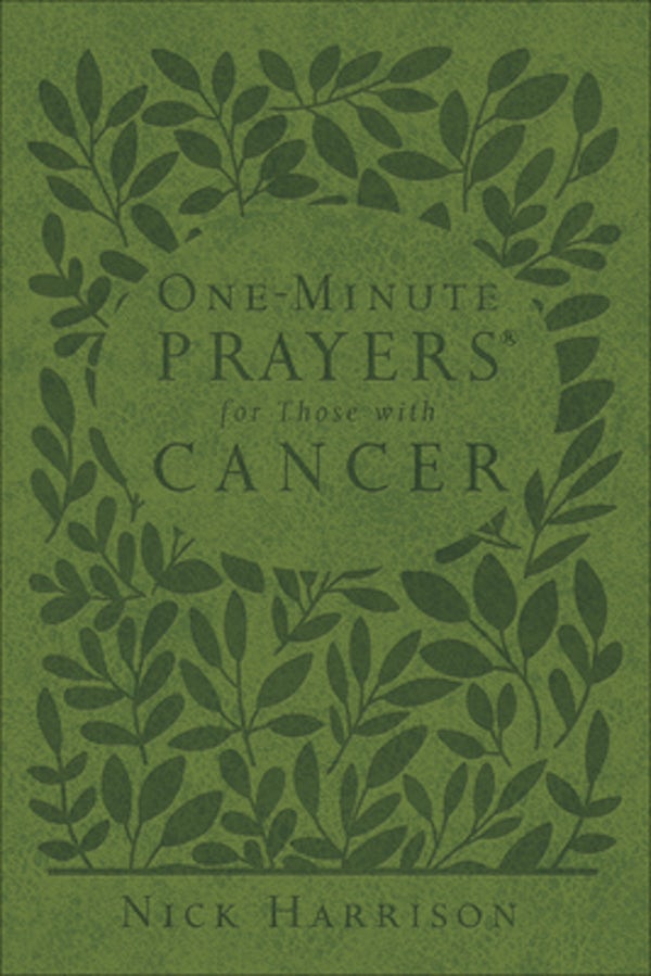 Cover image for One-Minute Prayers for Those with Cancer (Milano Softone), isbn: 9780736972741