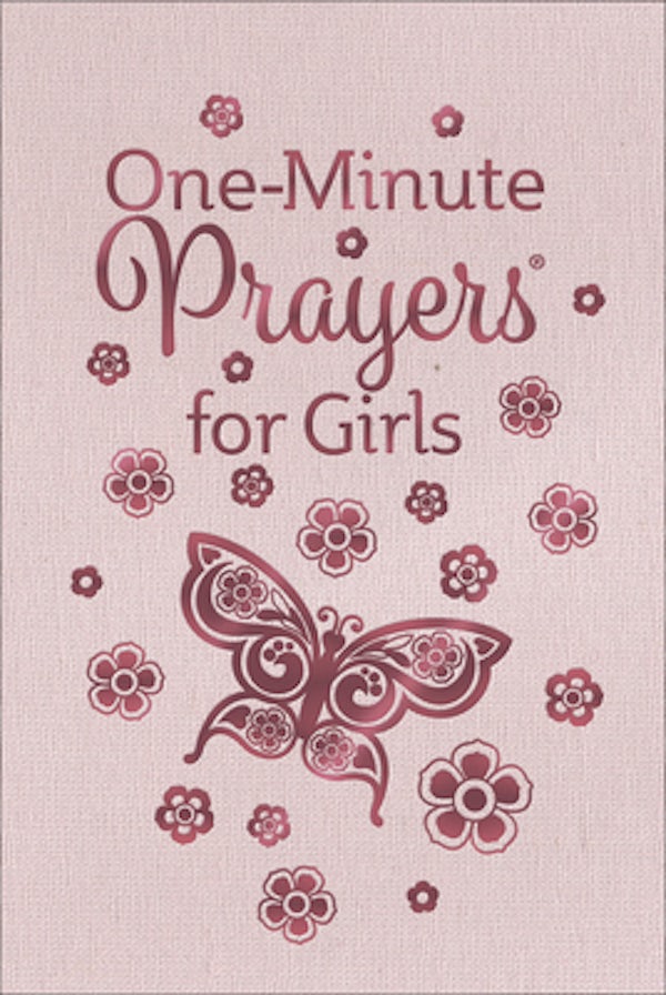 Cover image for One-Minute Prayers for Girls, isbn: 9780736973465