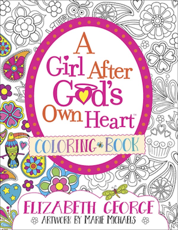 Cover image for A Girl After God's Own Heart Coloring Book, isbn: 9780736974622