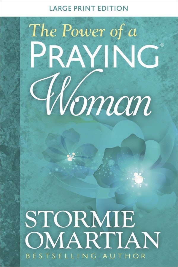 Cover image for The Power of a Praying Woman Large Print, isbn: 9780736981552