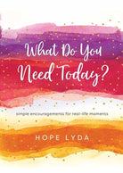Cover image for What Do You Need Today?, isbn: 9780736982016