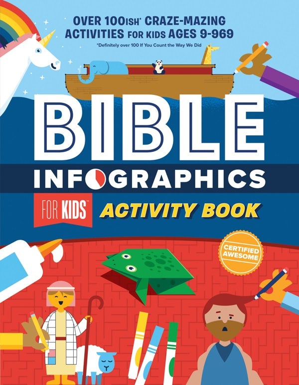 Cover image for Bible Infographics for Kids Activity Book, isbn: 9780736982221