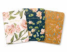Cover image for Gracelaced Lined Notebooks, Set of 3, Rejoice, Pray, Give, isbn: 9780736982597