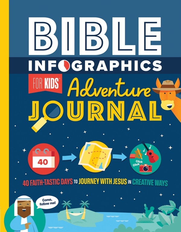 Cover image for Bible Infographics for Kids Adventure Journal, isbn: 9780736982948