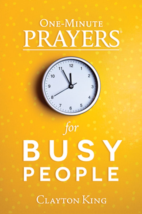 Cover image for One-Minute Prayers for Busy People, isbn: 9780736985406