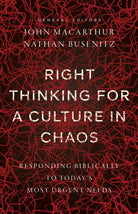 Cover image for Right Thinking for a Culture in Chaos, isbn: 9780736987004
