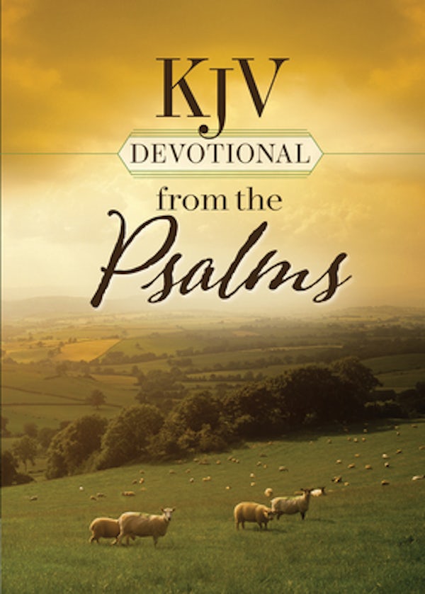 Cover image for KJV Devotional from the Psalms, isbn: 9780736989350