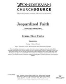 Cover image for Jeopardized Faith, isbn: 9780744118452