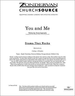 Cover image for You and Me, isbn: 9780744143737