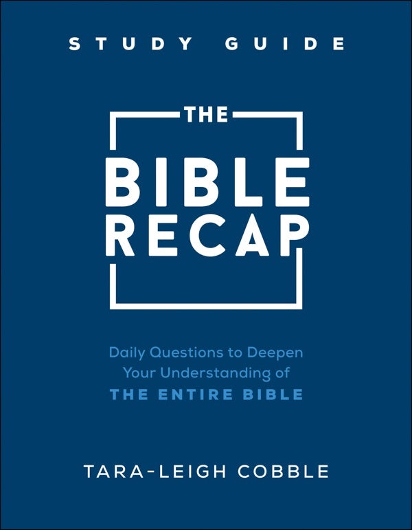 Cover image for The Bible Recap Study Guide, isbn: 9780764240324