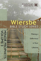 Cover image for The Wiersbe Bible Study Series: Minor Prophets Vol. 3, isbn: 9780781410403