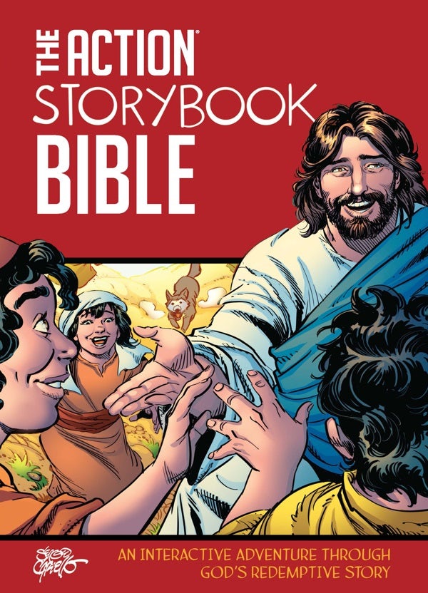 Cover image for The Action Storybook Bible, isbn: 9780781414203