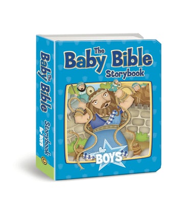 Cover image for The Baby Bible Storybook for Boys, isbn: 9780781435017