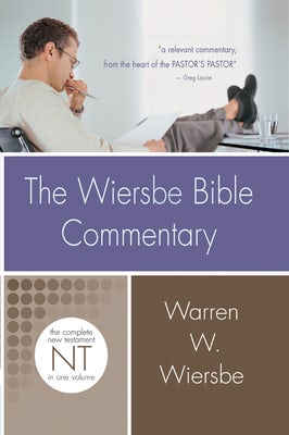 Cover image for The Wiersbe Bible Commentary: New Testament, isbn: 9780781445399