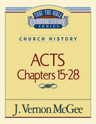 Cover image for Thru the Bible Vol. 41: Church History (Acts 15-28), isbn: 9780785207047