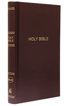 Cover image for NKJV, Pew Bible, Hardcover, Burgundy, Red Letter Edition, isbn: 9780785215936