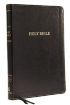 Cover image for KJV, Thinline Bible, Large Print, Imitation Leather, Black, Indexed, Red Letter Edition, isbn: 9780785217664