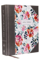 Cover image for KJV, Journal the Word Bible, Cloth Over Board, Pink Floral, Red Letter Edition, Comfort Print, isbn: 9780785218296