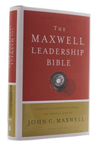 Cover image for NKJV, Maxwell Leadership Bible, Third Edition, Hardcover, Comfort Print, isbn: 9780785218548
