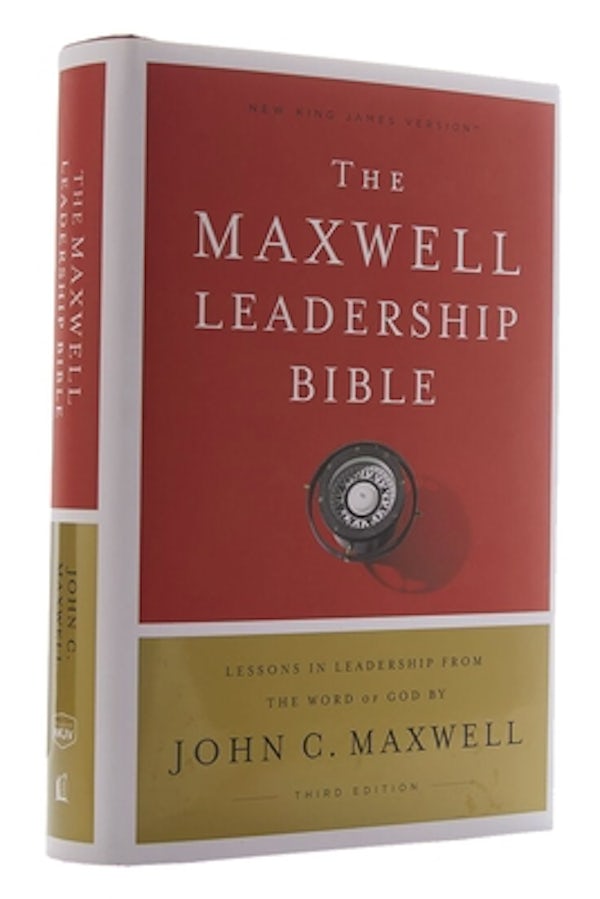 Cover image for NKJV, Maxwell Leadership Bible, Third Edition, Hardcover, Comfort Print, isbn: 9780785218548
