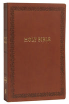 Cover image for NKJV, Holy Bible, Soft Touch Edition, Imitation Leather, Brown, Comfort Print, isbn: 9780785219460