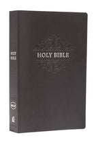 Cover image for NKJV, Holy Bible, Soft Touch Edition, Imitation Leather, Black, Comfort Print, isbn: 9780785219477