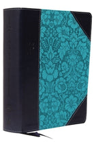 Cover image for NKJV, Journal the Word Reference Bible, Imitation Leather, Blue, Red Letter Edition, Comfort Print, isbn: 9780785220268