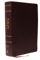 Cover image for NKJV Study Bible, Bonded Leather, Burgundy, Full-Color, Comfort Print, isbn: 9780785220664