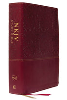 Cover image for NKJV Study Bible, Imitation Leather, Red, Full-Color, Red Letter Edition, Comfort Print, isbn: 9780785220688