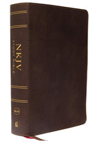 Cover image for NKJV Study Bible, Premium Calfskin Leather, Brown, Full-Color, Red Letter Edition, Indexed, Comfort Print, isbn: 9780785220718