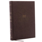 Cover image for The KJV, Open Bible, Hardcover, Brown, Red Letter Edition, Comfort Print, isbn: 9780785222842
