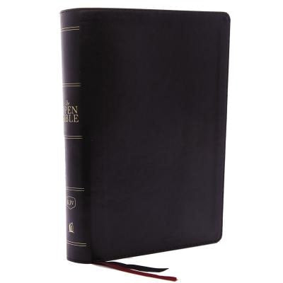 Cover image for The Kjv, Open Bible, Leathersoft, Black, Red Letter Edition, Comfort Print, isbn: 9780785222941
